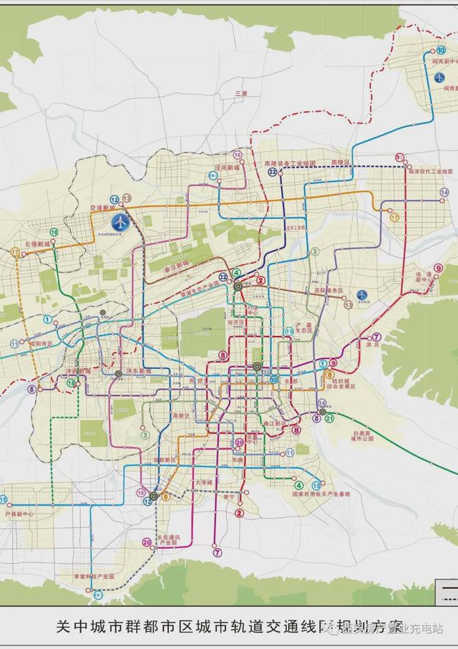 西安地铁7号线最新线路图,西安地铁7号线最新版路线图