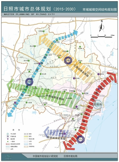 日照城区最新规划图,日照市中心城区最新规划蓝图