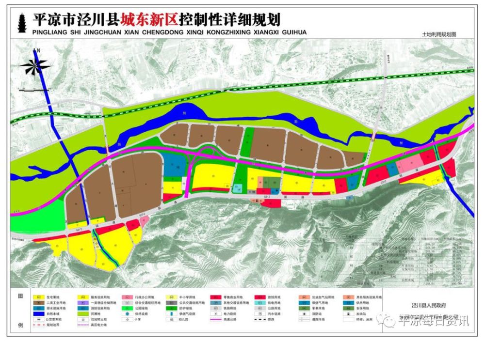 泾川县最新城区规划,泾川县城区发展规划蓝图