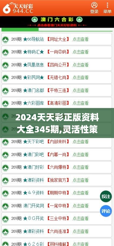 2024年天天彩资料免费大全｜专业指导解答解释方案｜配套款T59.963