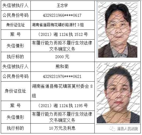 萍乡最新失信人员名单-萍乡失信名单新鲜出炉